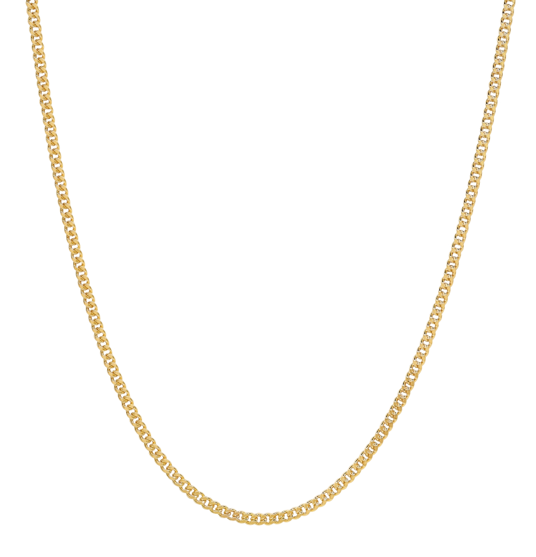 Lykken Basics kultainen panssariketju 1,4 mm