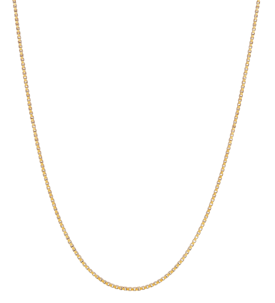 Lykken Basics kultainen venetsiaketju 0,8 mm