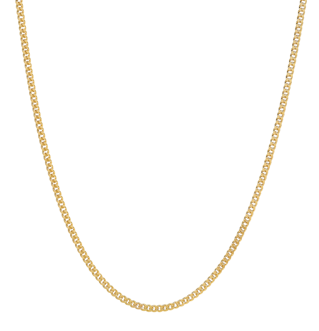 Lykken Basics kullattu hopeapanssariketju 1.1 mm