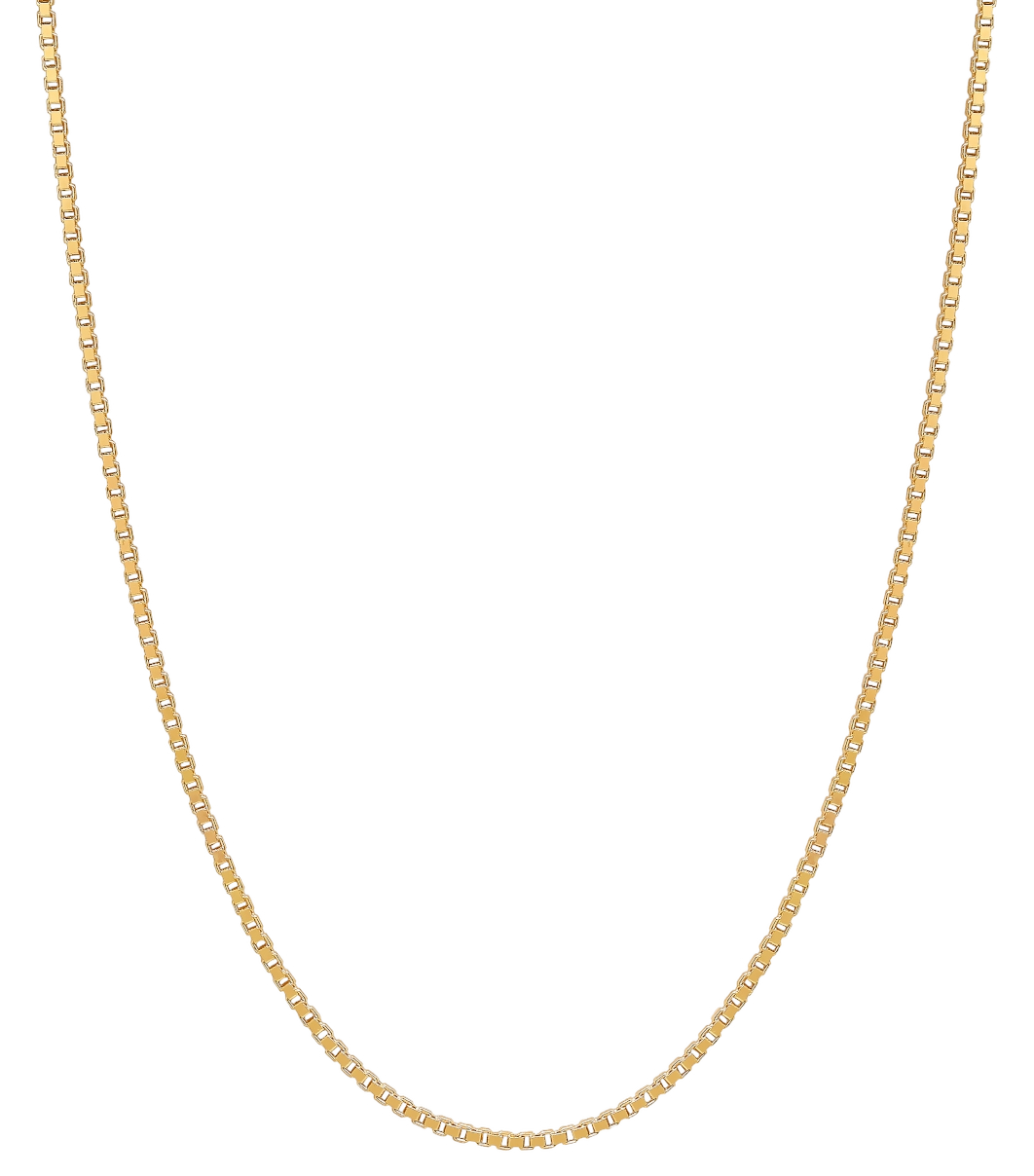 Lykken Basics kullattu hopeavenetsiaketju 1.1 mm