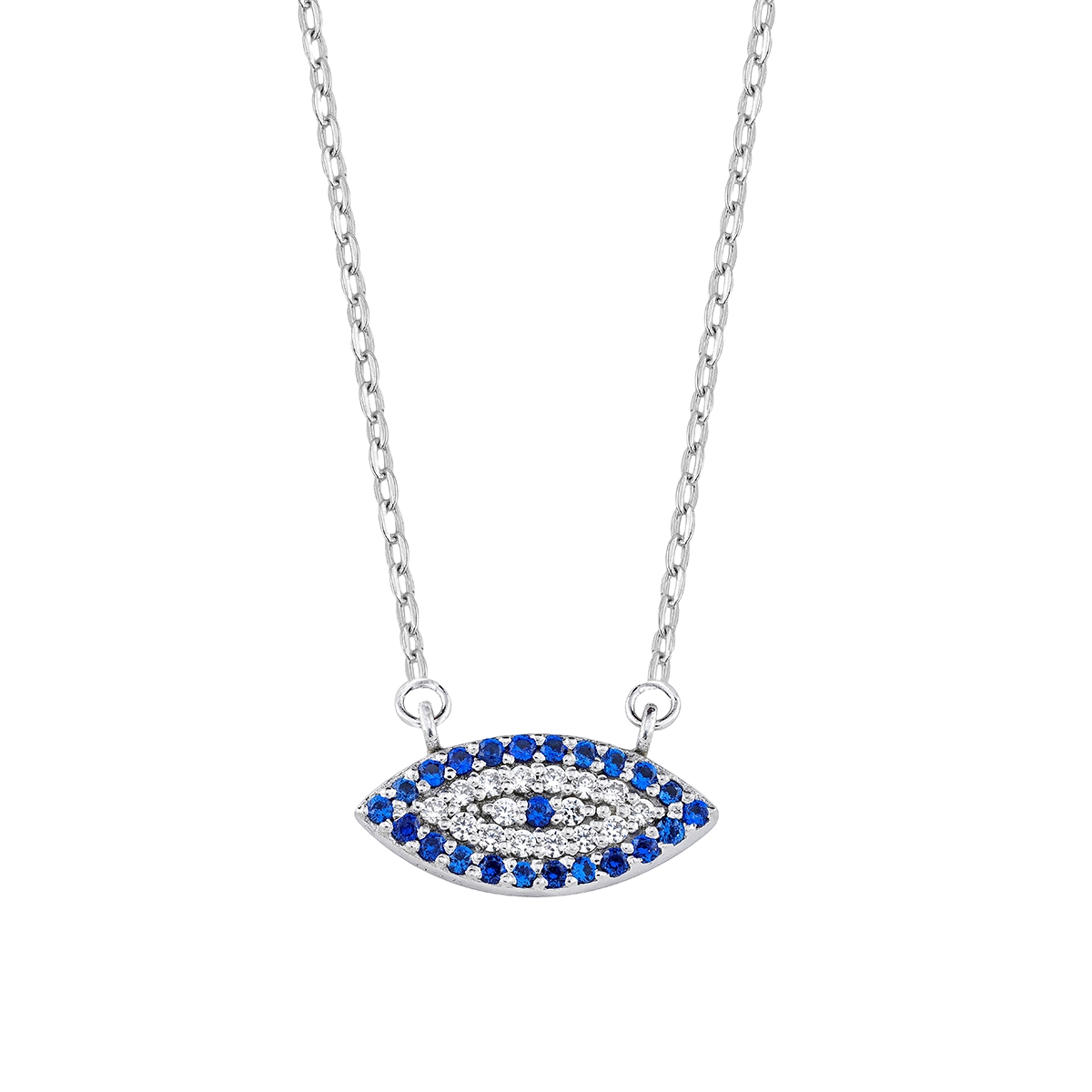 Lykken Symbols Hamsa Eye hopeakaulakoru