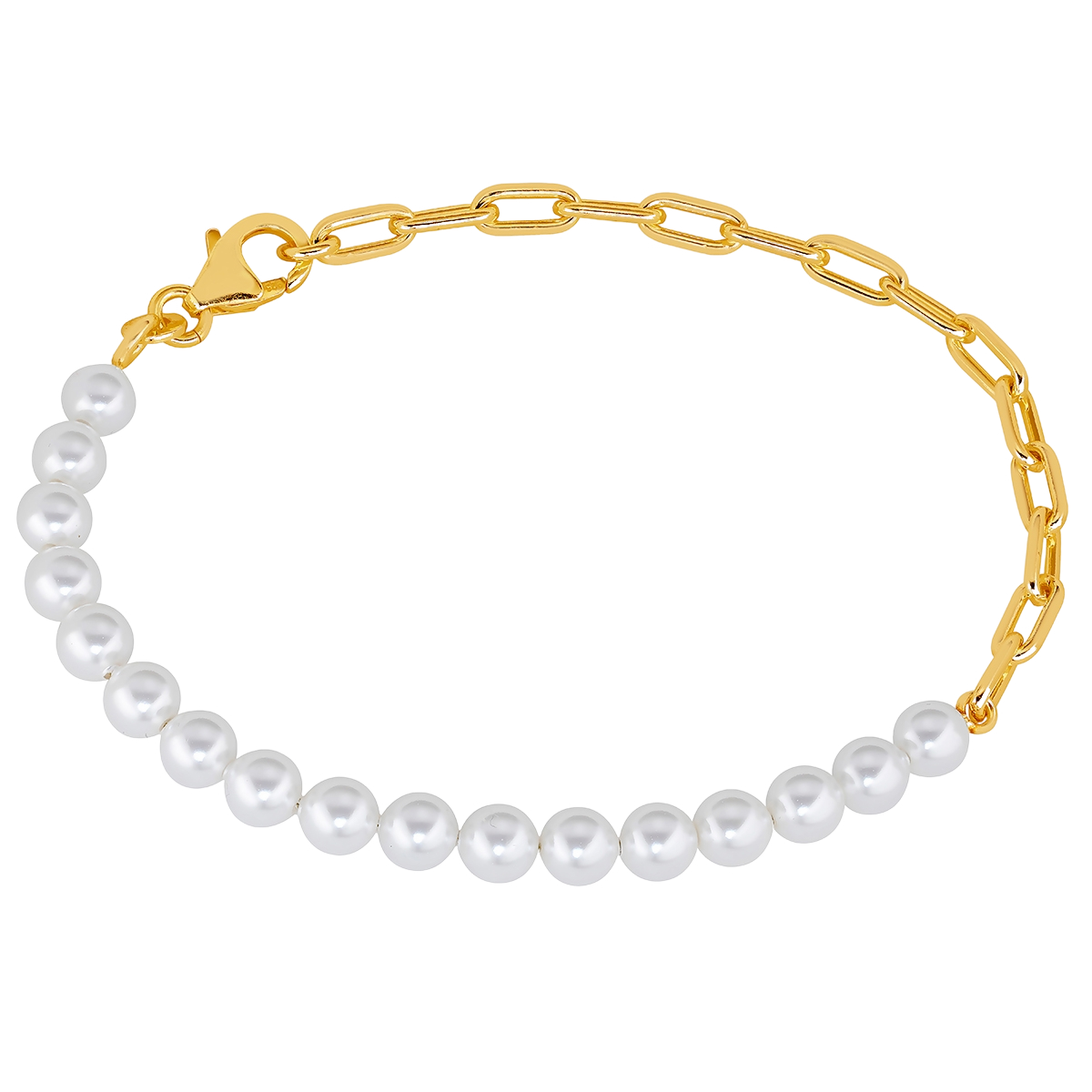 Lykken Pearls kullattu helmirannekoru