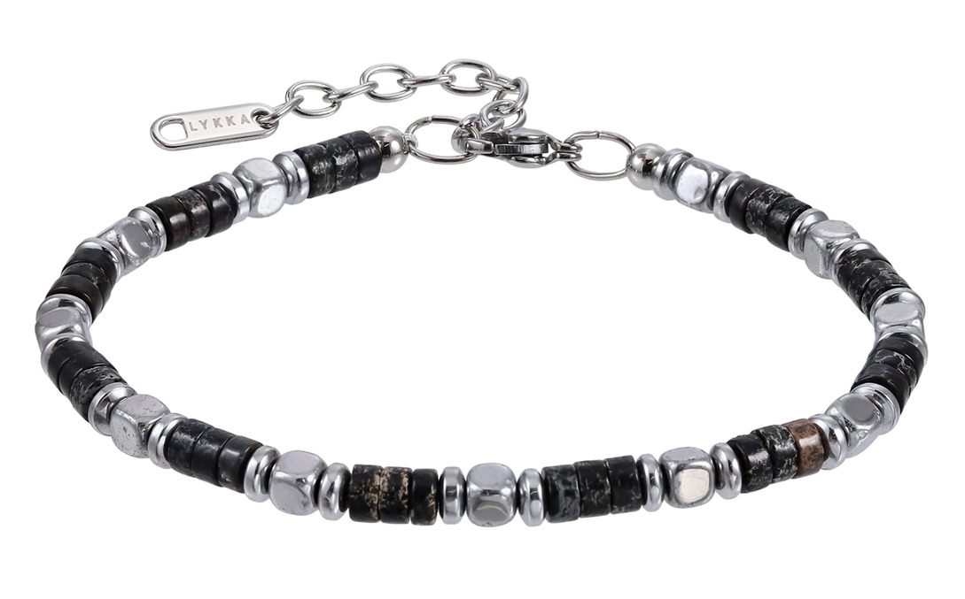 Lykken Strong Mix black  musta 19+4cm rannekoru