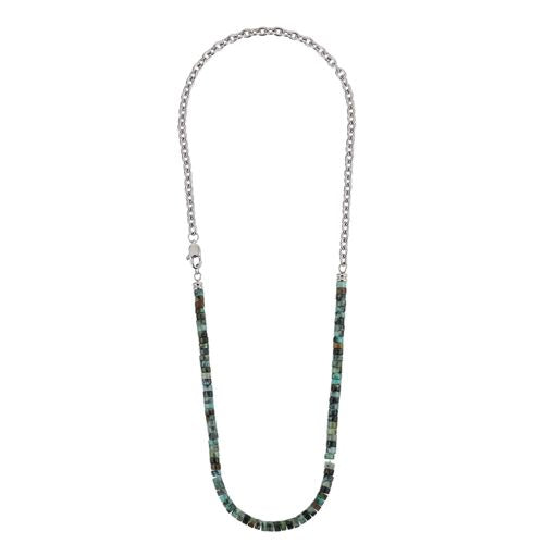 Lykka Strong jasperkaulakoru vihreä 50 cm