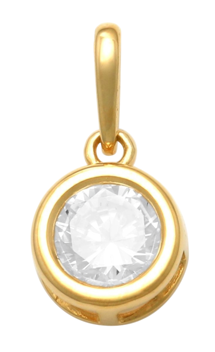 Lykken Casuals solitaire bezel 9K kultariipus