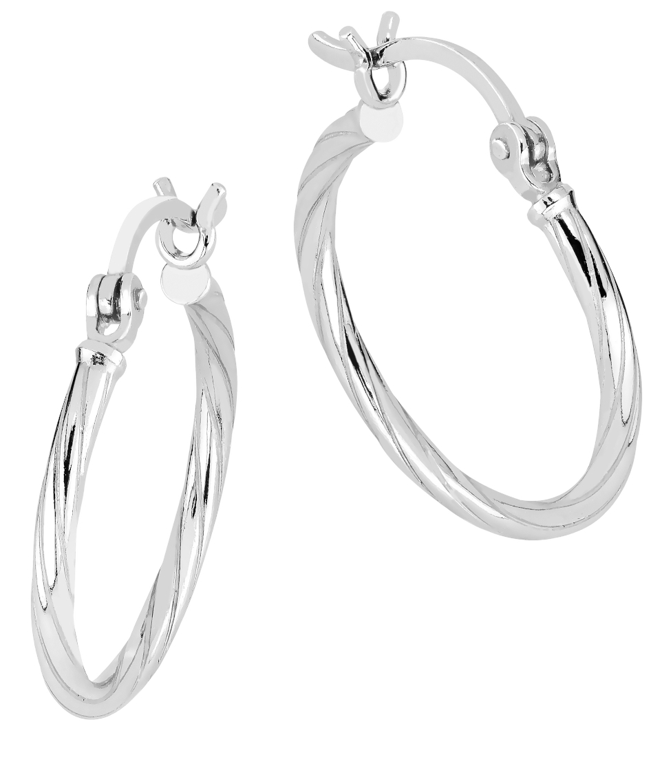 Lykken Casuals korvakorut hopea 20 x 2 mm