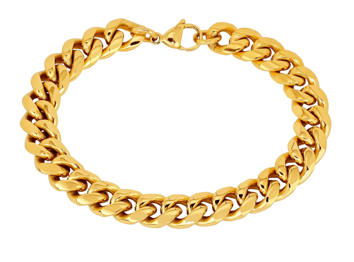 Lykken Strong panssariranneketju 10 mm kulta