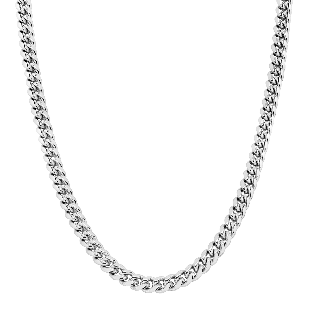 Lykken Strong hopeanvärinen panssarikaulaketju 8 mm