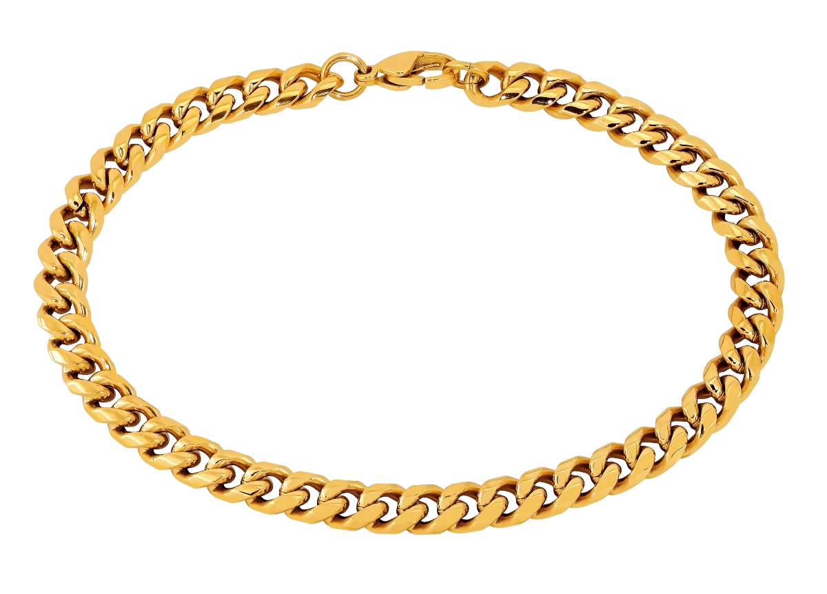 Lykken Strong panssariranneketju 6 mm kulta
