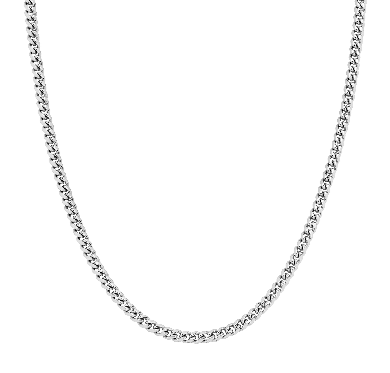 Lykken Strong hopeanvärinen panssarikaulaketju 6 mm