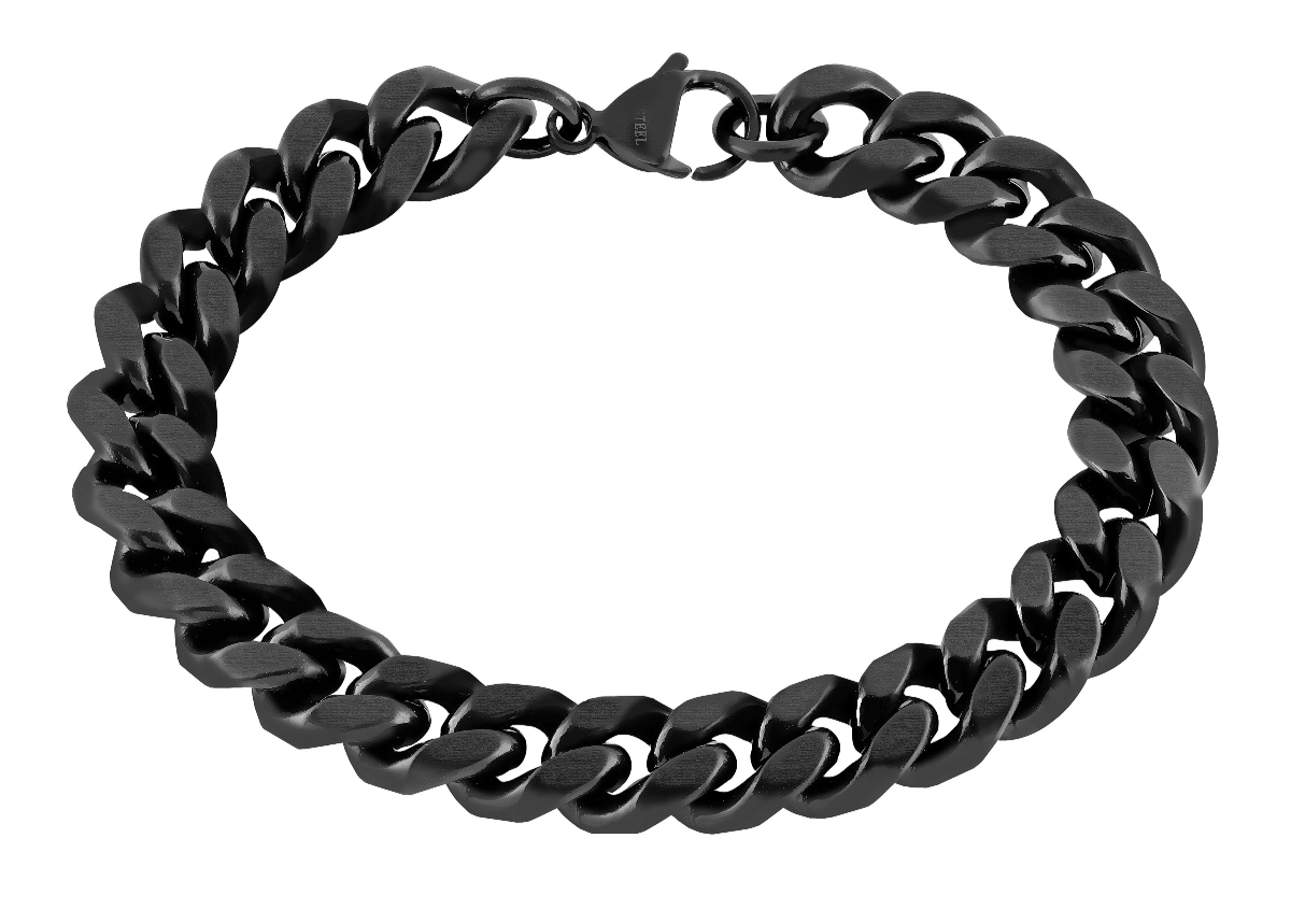 Lykken Strong teräs panssariranneketju 10 mm mattamusta