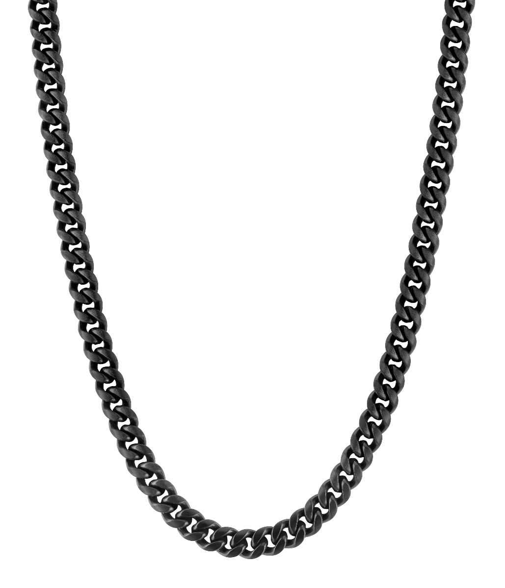 Lykken Strong teräs panssarikaulaketju 10 mm mattamusta