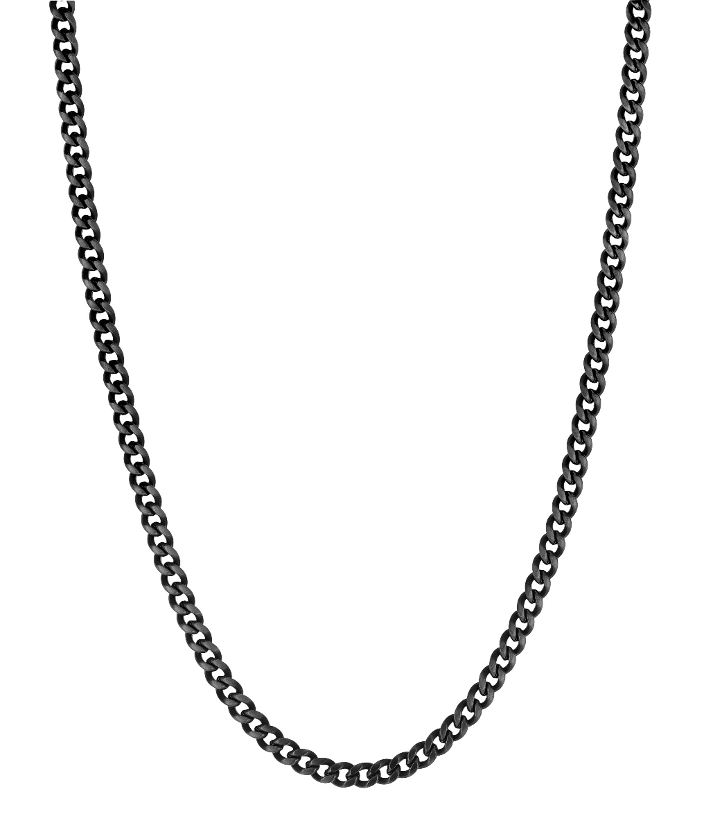 Lykken Strong teräs panssarikaulaketju 6 mm mattamusta