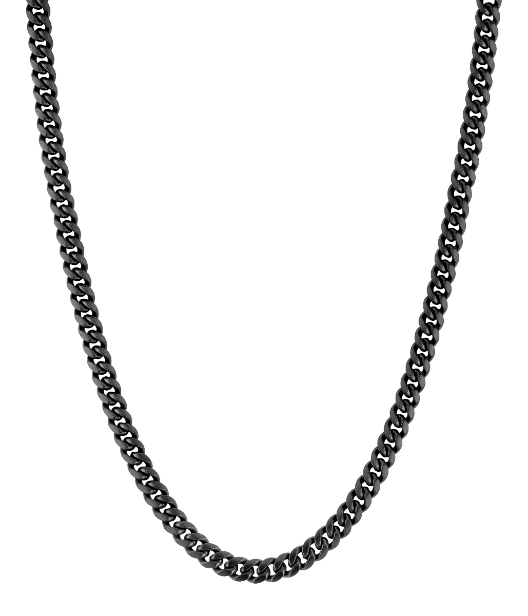 Lykken Strong teräs panssarikaulaketju 8 mm mattamusta