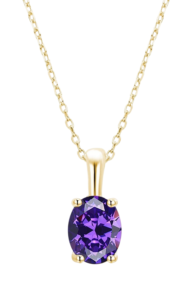 Lykken Symbols birthstone kaulakoru kesäkuu 42+3cm