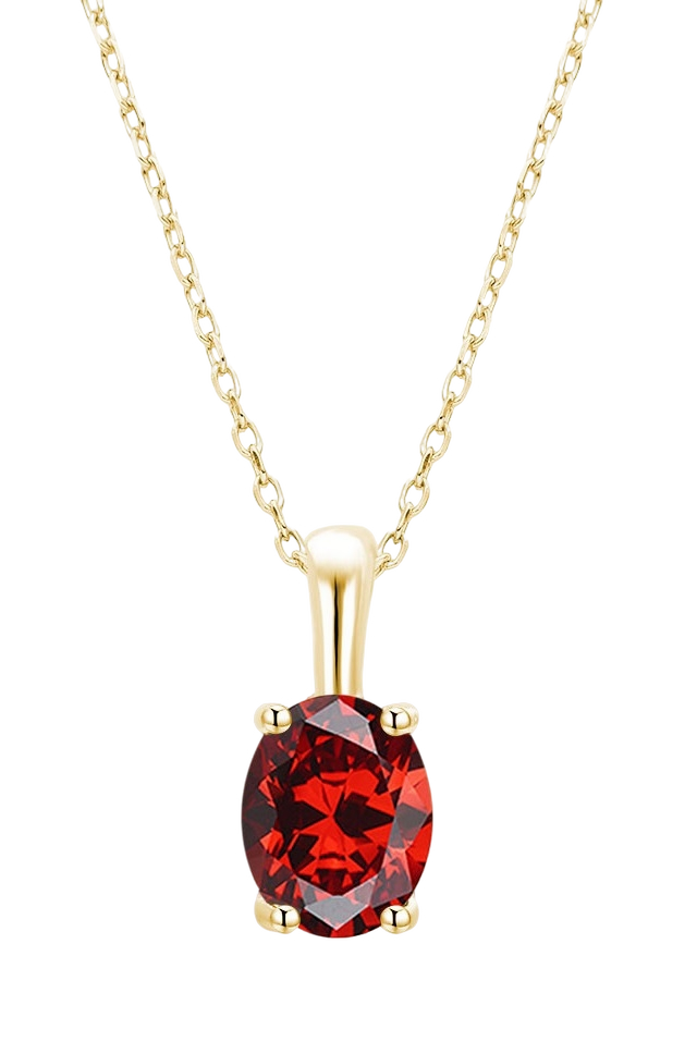 Lykken Symbols birthstone kaulakoru tammikuu 42+3cm