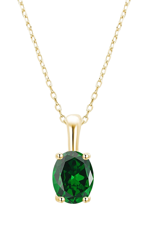 Lykken Symbols birthstone kaulakoru toukokuu 42+3cm