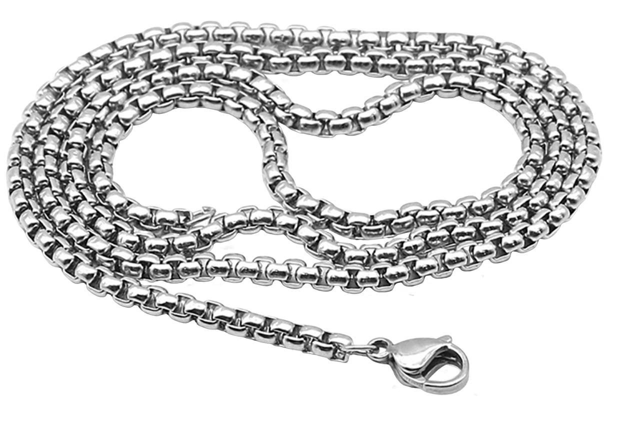 Lykken Viking teräspapuketju 3 mm