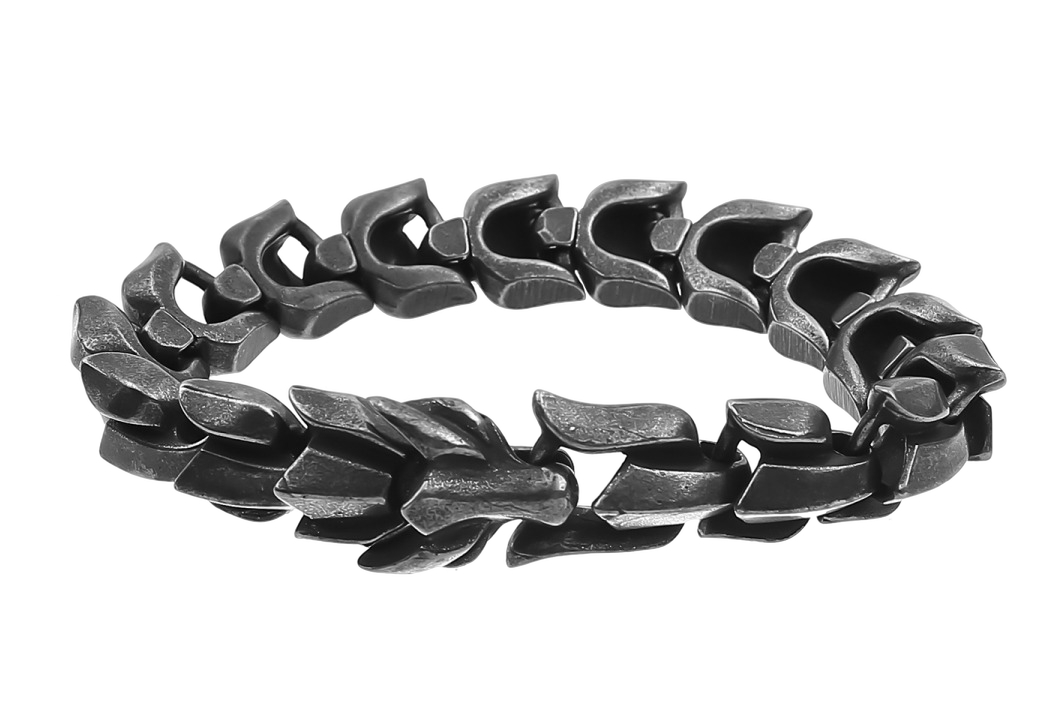 Lykken Viking Fenrir teräsrannekoru 14.6 mm