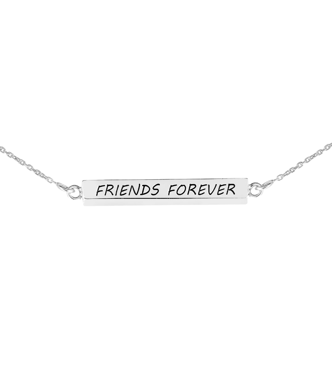 Lykken Symbols Friends forever laattakaulakoru