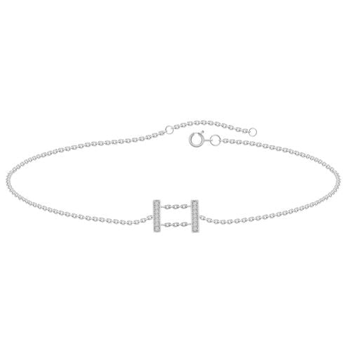 Lykka Elegance Bar timanttirannekoru 17+2 cm