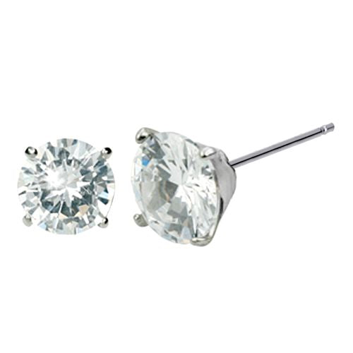 Lykka Strong solitaire-korvakorut teräs