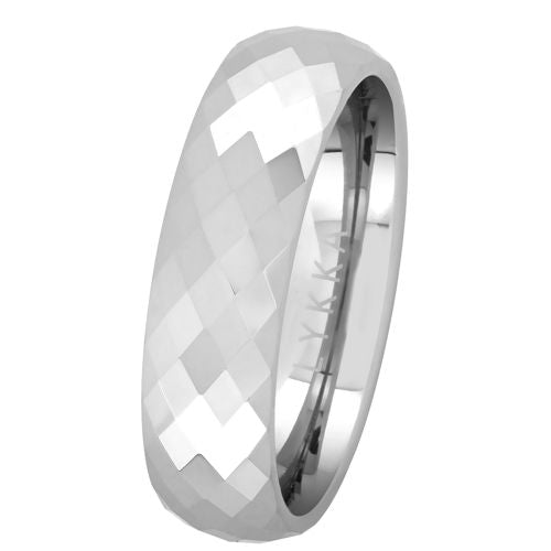 Lykka Strong tungsten sormus 6 mm